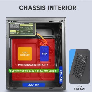 CASE AZZURA MILLENIA ECO AIR 1 RGB