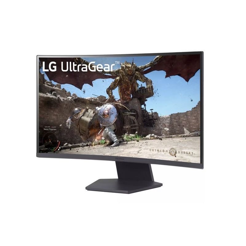 LG UltraGear 27GS60QC-B 27" QHD Curved Gaming Monitor AMD FreeSync 1ms 180Hz