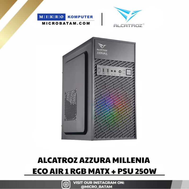 CASE AZZURA MILLENIA ECO AIR 1 RGB