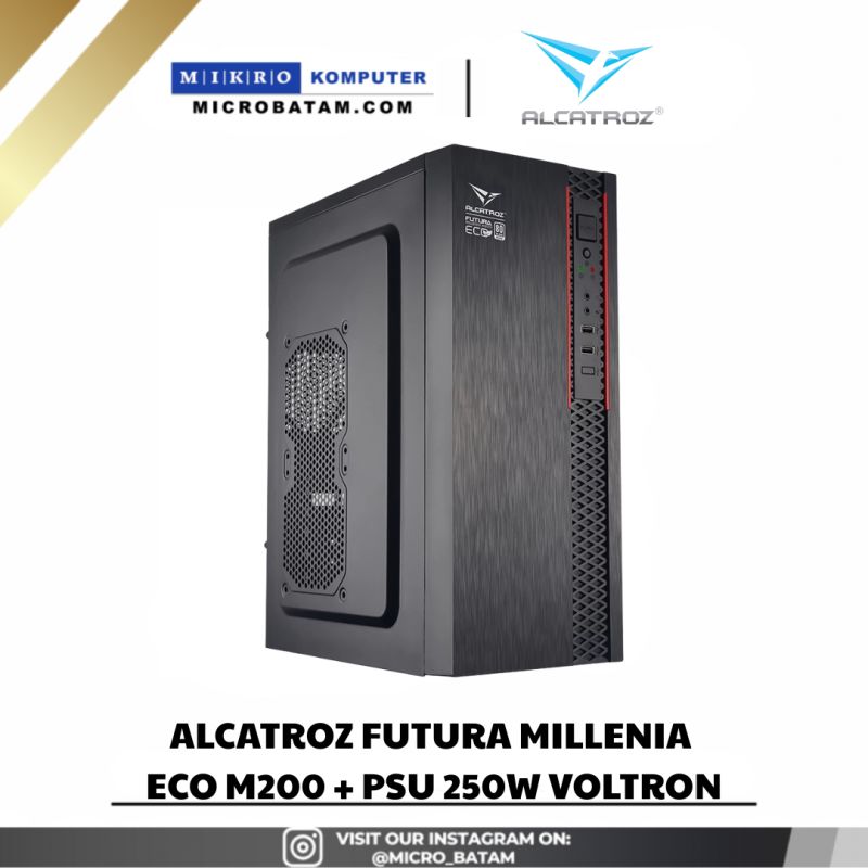 Alcatroz Futura Millenia ECO M200 Included PSU 250W Voltron
