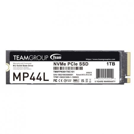 SSD TEAM MP44L 1TB M.2 NVME - PCIe Gen4x4