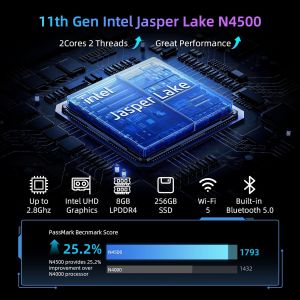 PC MINI IWARE BMAX B3 PRO (N5095, 8/256, Windows 11PRO)
