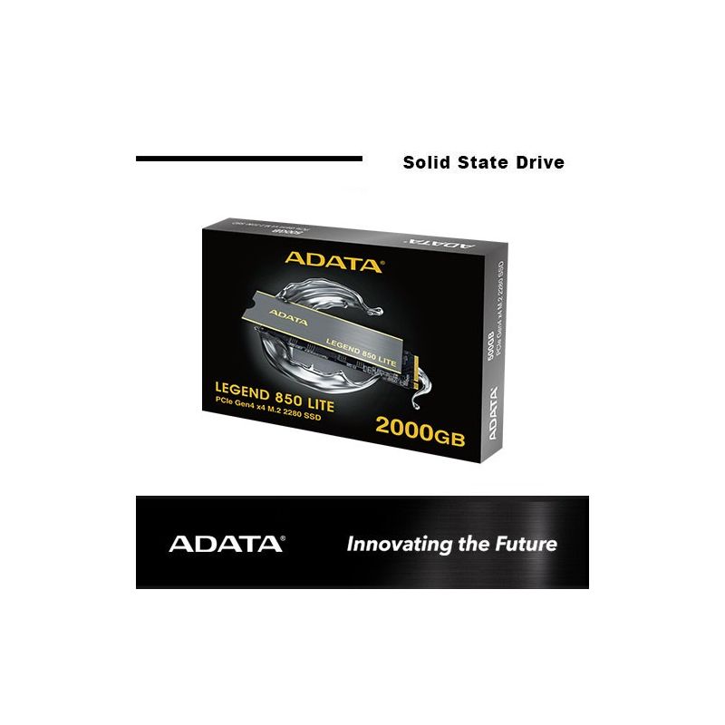 SSD ADATA LEGEND 850 LITE 500GB 1TB 2TB M.2 NVMe PCIe Gen 4x4