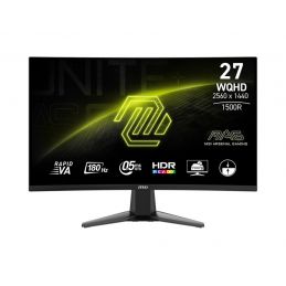 Monitor LED MSI MAG 27CQ6F WQHD 180Hz 0.5ms HDR AMD FreeSync