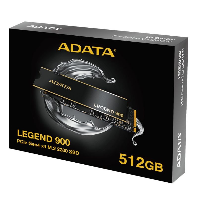 Adata Legend 900 NVMe PCIe Gen4x4 SSD M.2 512GB Adata Legend 900 NVMe PCIe Gen4x4 SSD M.2 512GB