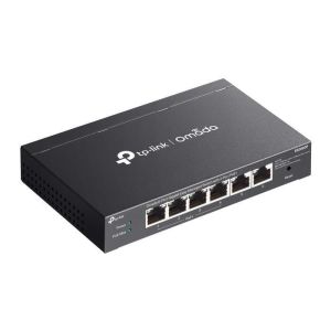 TPLink ES206GP Omada 6-Port Gigabit Easy Managed Switch with 4-Port PoE+