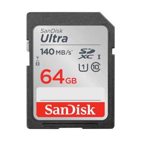 SD CARD SANDISK ULTRA SDXC 64GB (SDSDUNB-064G-GN6IN) 140MB