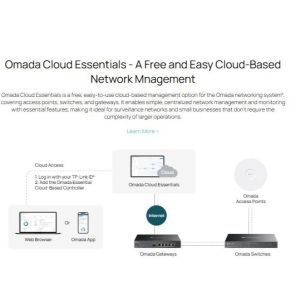 TP-Link ES220GMP Omada 20-Port Gigabit Easy Managed Switch with 16-Port PoE+