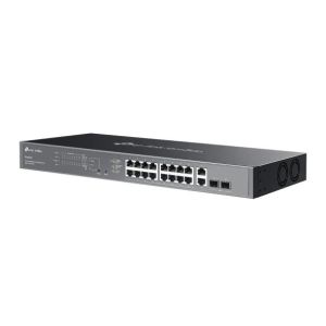 TP-Link ES220GMP Omada 20-Port Gigabit Easy Managed Switch with 16-Port PoE+