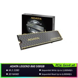 SSD ADATA LEGEND 860 500GB M.2 NVME PCIe Gen4x4