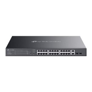 TP-Link ES228GMP Omada 28-Port Gigabit Easy Managed Switch with 24-Port PoE+