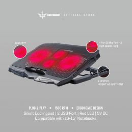 NYK Nemesis Cooling Pad X4 STORMBREAKER Cooler Fan