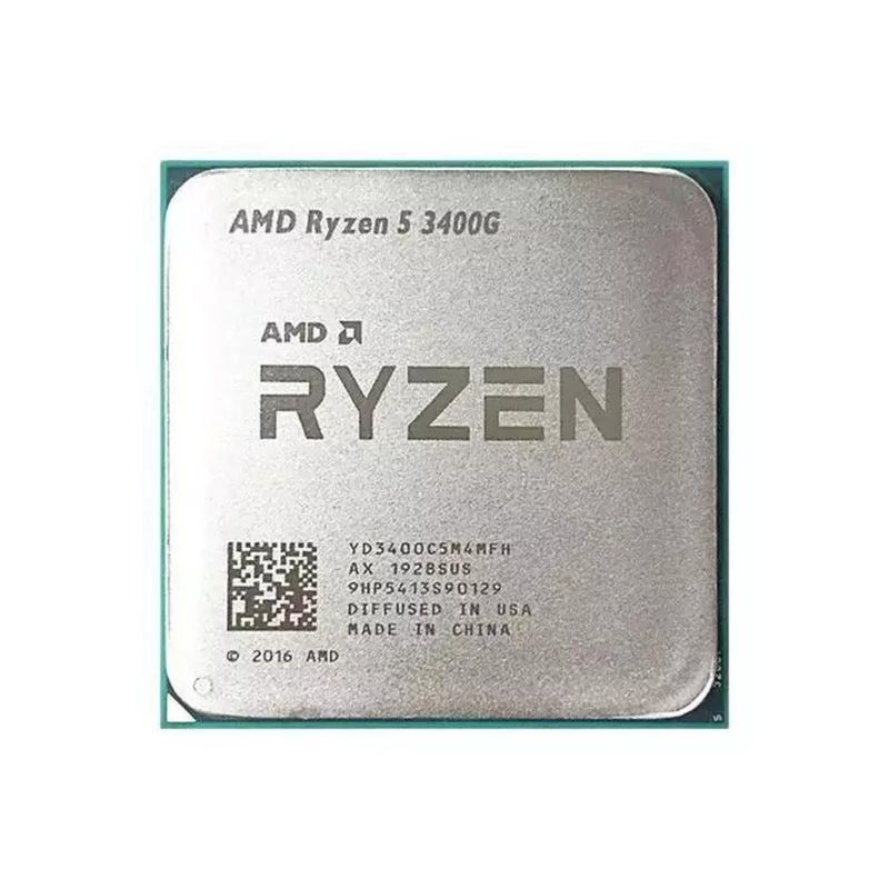 PROCESSOR AMD RYZEN 5 3400G TRAY SOCKET AM 4