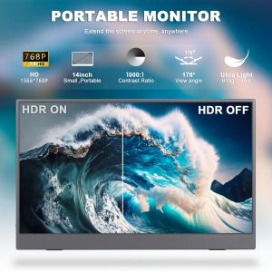 MONITOR PORTABLE LANLIPU 14 INCH