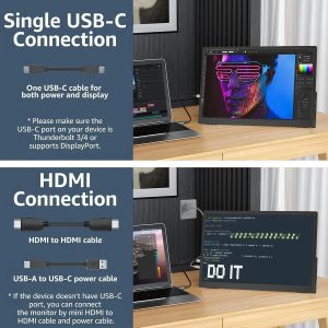 MONITOR PORTABLE LANLIPU 14 INCH