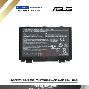 Battery Asus A32- F82 F83 K40 K40E K40ie K40N K40i