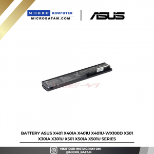 Battery Asus X401 X401A X401U X401U-WX100D X301 X301A X301U X501 X501A X501U SERIES