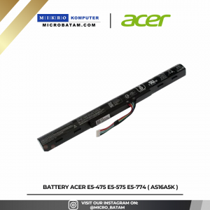 Baterai ACER E5-475 E5-575 E5-774 ( AS16A5K )