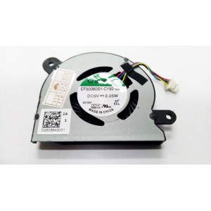 Fan ASUS X200CA X200M X200CA X200A X200MA* TYPE EF50060S1-C192-9A  DC5V - 2.25A ( 4PIN )