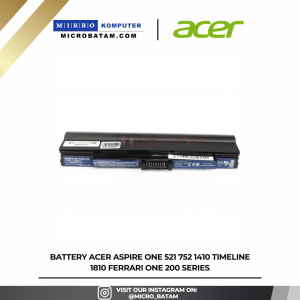 Battery AcerAspire One 521 752 Aspire 1410 Ferrari One 200 Series