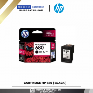 CARTRIDGE HP 680 ( BLACK ) ORIGINAL