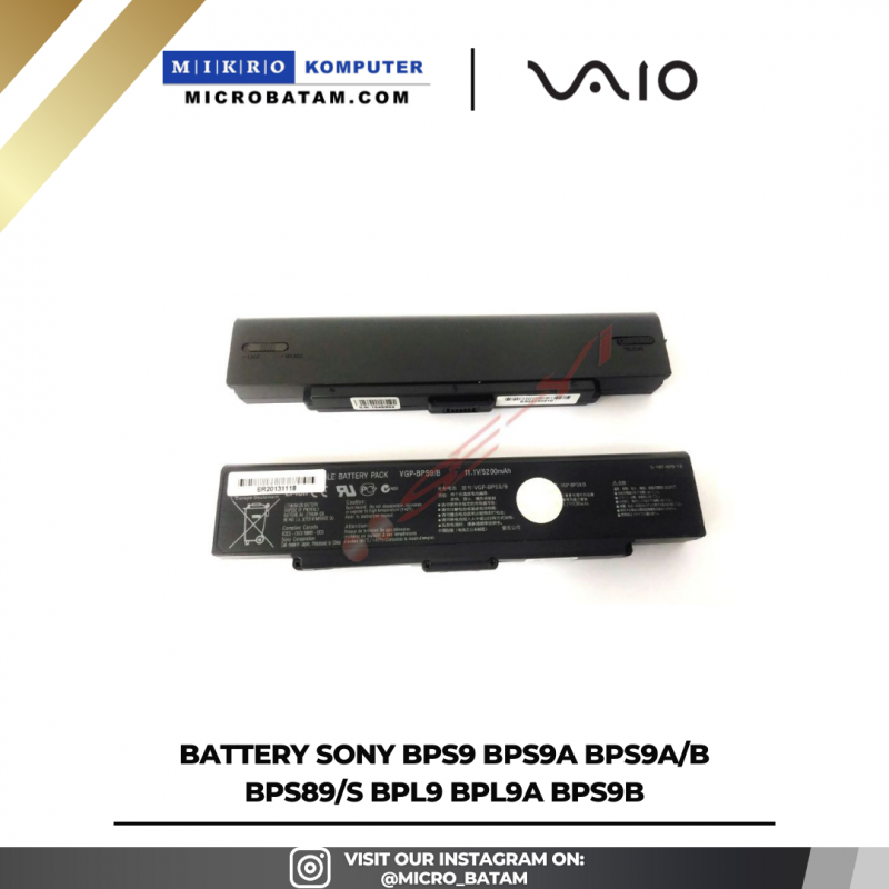 Battery SONY BPS9 BPS9A BPS9A/B BPS89/S BPL9 BPL9A BPS9B Battery SONY BPS9 BPS9A BPS9A/B BPS89/S BPL9 BPL9A BPS9B