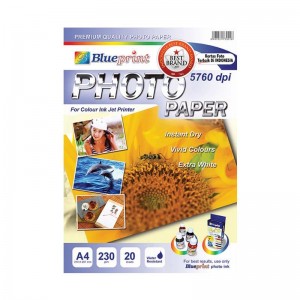 PHOTO PAPERA4, 20SHEET, 230gsm