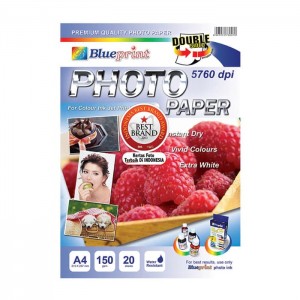 DOUBLE SIDED PHOTO PAPERA4, 20SHEET, 150gsm