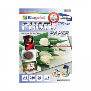 PHOTO PAPER A4 20SHEET, 230gsm (TULIP)