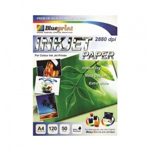 INKJET PAPER A4, 50SHEET, 120gsm