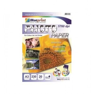 PHOTO PAPER (MATAHARI) A3, 20SHEET, 230gsm