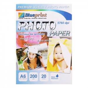 PHOTRO PAPER A6, 20SHEET, 200gsm