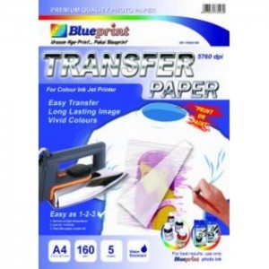 TRANSFER PAPER A4, 5SHEET,160um