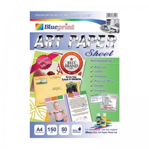 ART PAPER A4 50SHEET 150gsm 