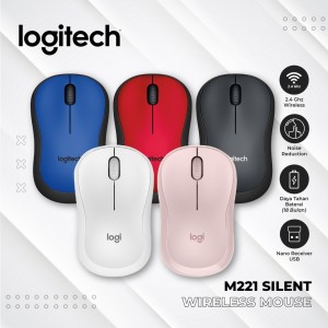 MOUSE LOGITECH M221 WIRELESS SILENT