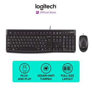 KEYBOARD MOUSELOGITECH MK120 KABEL
