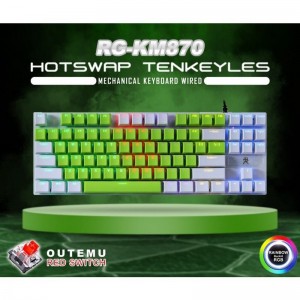 KEYBOARD GAMING MECHANICAL RAPTOR RG-KM 870 RGB