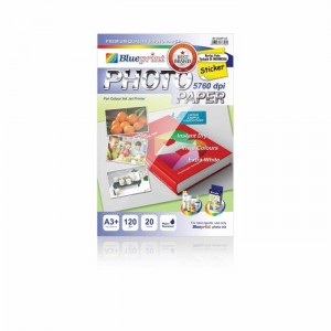 GLOSSY STICKER A3+ (326x486mm), 120gsm