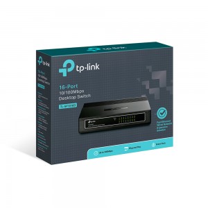TL-SF1016D 16-Port 10/100Mbps Desktop Switch