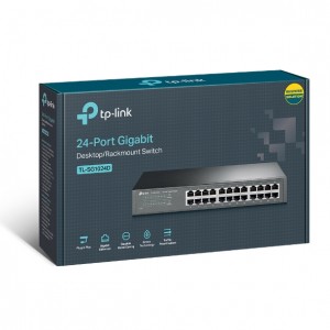 TP-LINK TL-SG1024D V9 24-Port Gigabit Desktop/Rackmount Switch