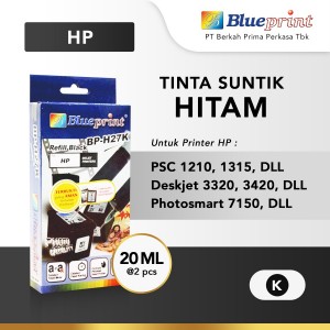 TINTA BLUEPRINT REFFIL HP BLACK