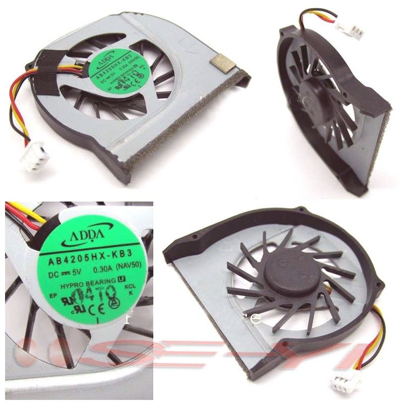 Fan Acer Aspire One D255 AOD255 D260 AOD260 NAV70 PAV70 *TYPE ADDA AB4205HX-KB3 DC5V - 0.30