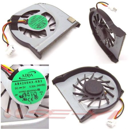 Fan Acer Aspire One D255 AOD255 D260 AOD260 NAV70 PAV70 *TYPE ADDA AB4205HX-KB3 DC5V - 0.30