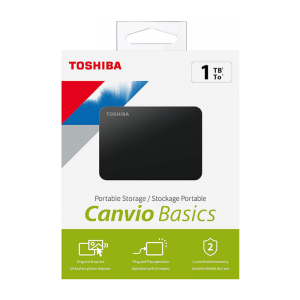 HDD HARDDISK EXTERNAL TOSHIBA CANVIO BASIC 1TB