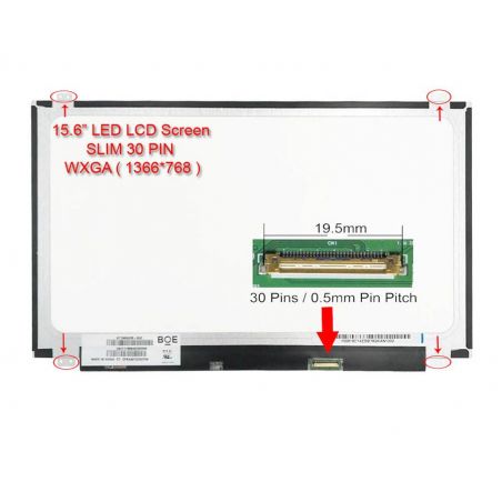 LED 15.4" ( N154C6-L02 ) Tebal