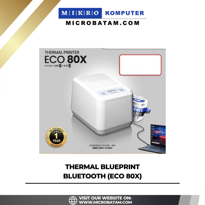 THERMAL BLUEPRINT BLUETOOTH (ECO 80X) THERMAL BLUEPRINT BLUETOOTH (ECO 80X)