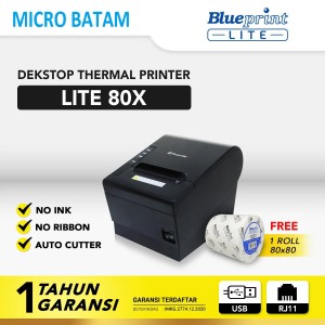 DESKTOP THERMAL PRINTER BLUEPRINT BP-LITE 80X
