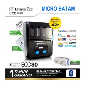 Printer Portable Thermal 80 BLUEPRINT ECO80 USB + Bluetooth