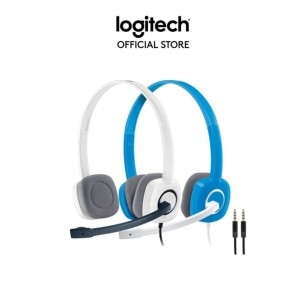 HEADSET LOGITECH H150 STEREO WHITE / BLUE 