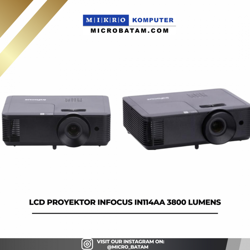 LCD PROYEKTOR INFOCUS IN114AA 3800 LUMENS